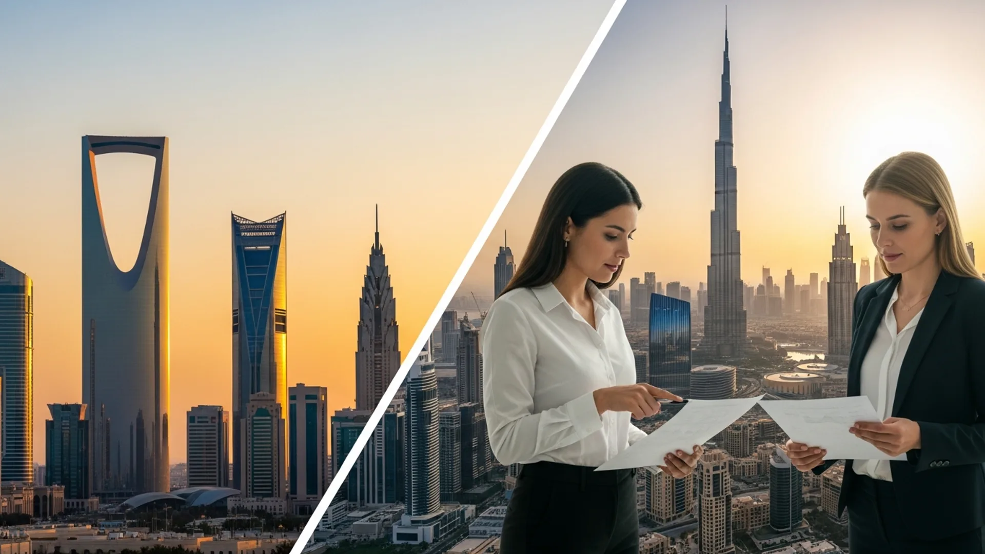 السعودية أم الإمارات لتأسيس الأعمال 2026: مقارنة شاملة