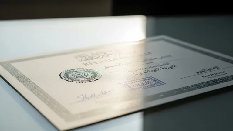 Saudization (Nitaqat) Certificate in Saudi Arabia (2026)