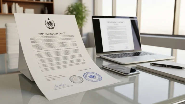 Authenticating a Work Contract in Qiwa (2026)