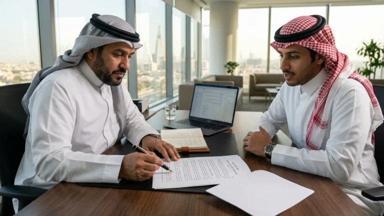 عقد تأسيس شركة في السعودية 2026: النموذج والرسوم