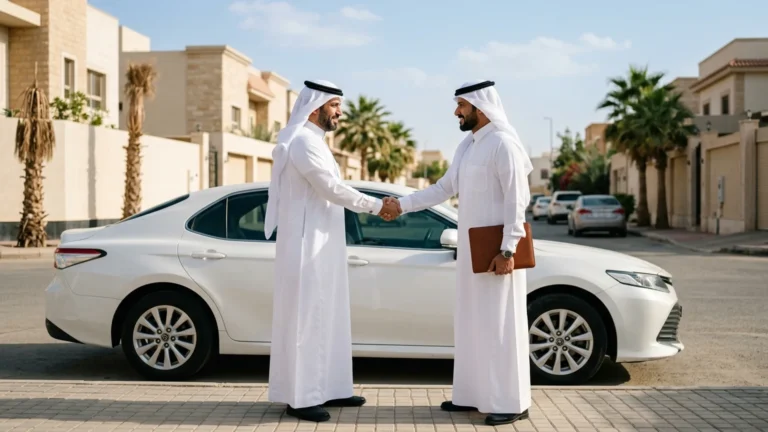 نقل ملكية سيارة في السعودية 2026: الرسوم والخطوات
